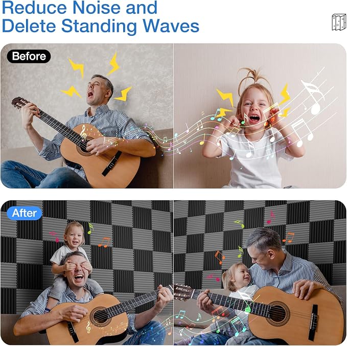 24 Pack Self-Adhesive Acoustic Panels - Image 4