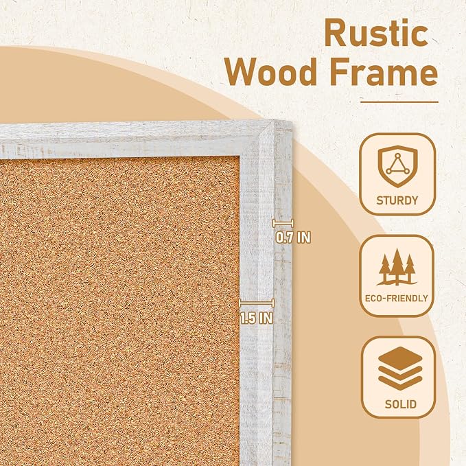 DOLLAR BOSS Cork Board for Wall - Image 4