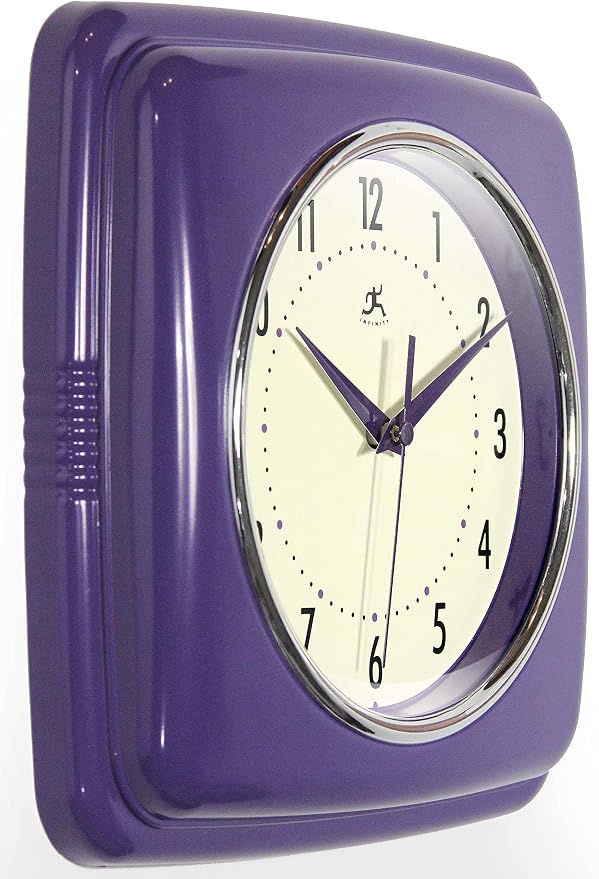 Infinity Instruments Retro Wall Clock - Image 3