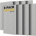 TONOR Dual-Layer Thickened Acoustic Wall Panels Self Adhesive, 8 pack by TONOR
