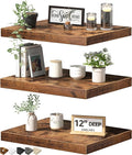 QEEIG 12" Deep Floating Shelves by QEEIG