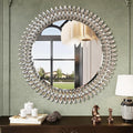 Kelly Miller Round Jeweled Mirror by KellyMiller