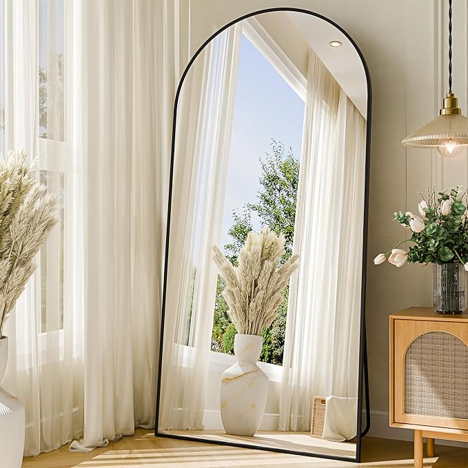 76"x34" Floor Mirror Full Length, Arched Full Length Mirror - Image 3