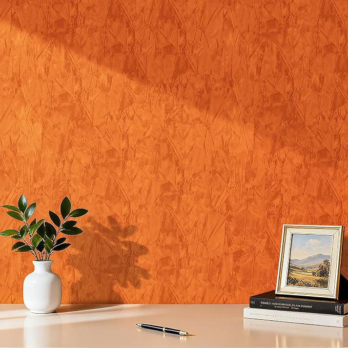 30"x317" Self Adhesive Felt Fabric Wallpaper - Image 6