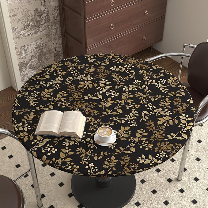 Extra Long Dark Floral Peel and Stick Wallpaper 17.5In x 32.8Ft, Vintage - Image 5