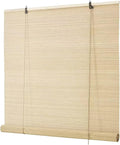 Bamboo Blinds for Interior Windows, Custom Roller Shades for Indoor Window and by BAYUE
