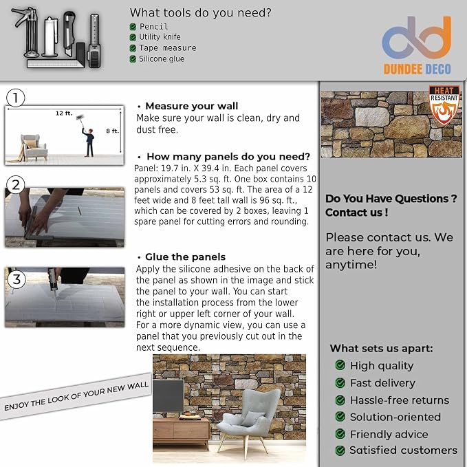 Dundee Deco 3D Wall Panels - Image 7