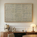 Framed Modern Neutral Beige Abstract Wall Art, Minimalist Canvas Prints by Cuspin