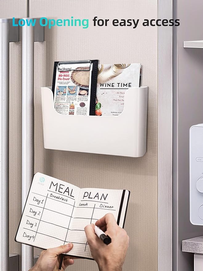 Wall Mount File Organizer Holder Hanging File Organizer Door Office Mail - Image 9