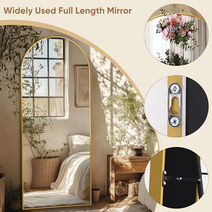 Full Length Mirror, Tall Mirrors Body Floor Mirror - Image 6
