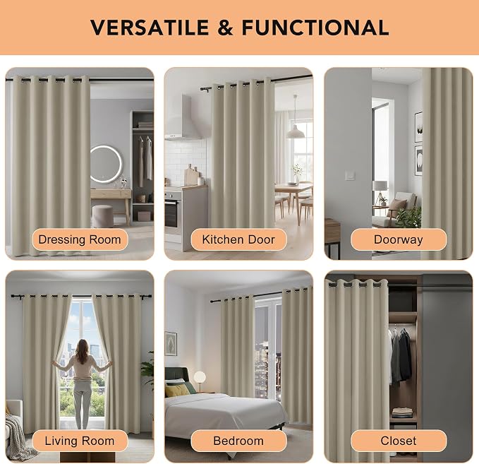 BONZER Room Dividers Curtain - Image 5