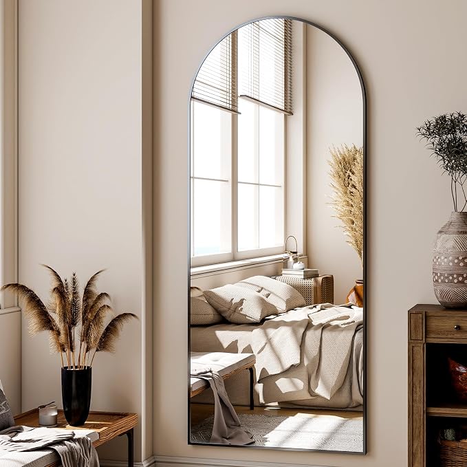 XRAMFY 24x68 Arched Full Length Mirror Floor Mirrors - Image 4