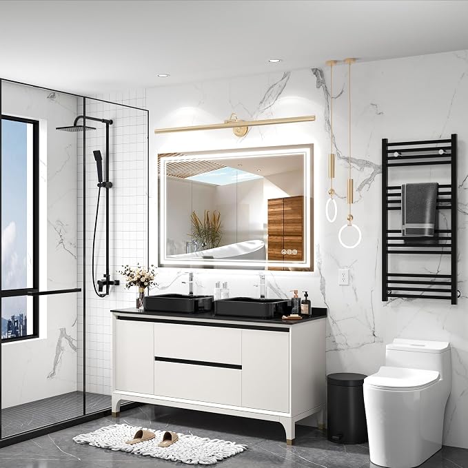 Ratsamee 48x36 Inch Led Mirror for Bathroom - Image 2