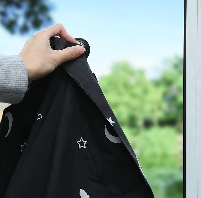 Amazon Basics Portable Room Darkening Blackout Curtain Shade - Image 5