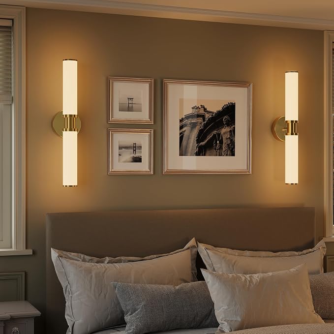 Rayogale Battery Operated Wall Sconce Set of 2, Modern Rechargeable Wall Lights - Image 9