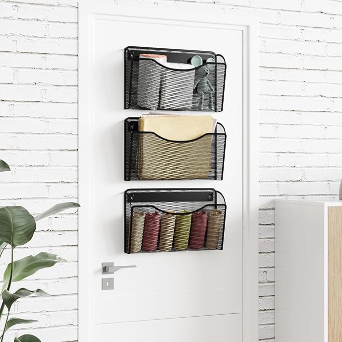 MINDEPOT Wall File Organizer 3 Pack - Image 7