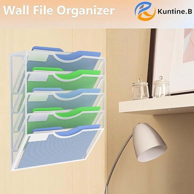 Kuntine.B Wall File Organizer Office - Image 6