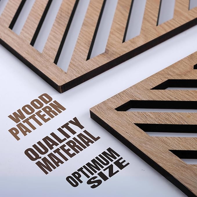 qmmp Modern Wooden Wall Sculptures - Image 3