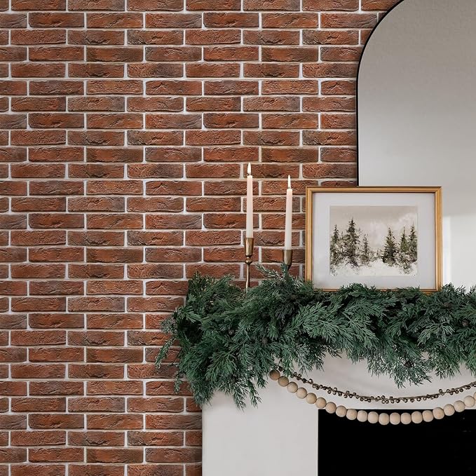 Commomy 3D Brick Wall Panels Peel and Stick - Image 9