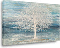 Yihui Arts Canvas Art Wall Decor, Modern Nature Teal Artwork Prints, Large Size by YihuiArts