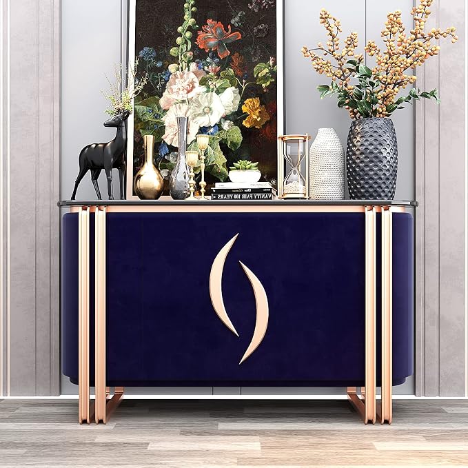 VEELIKE Dark Blue Velvet Fabric Wallpaper Peel and Stick Soft Felt Drawer - Image 4