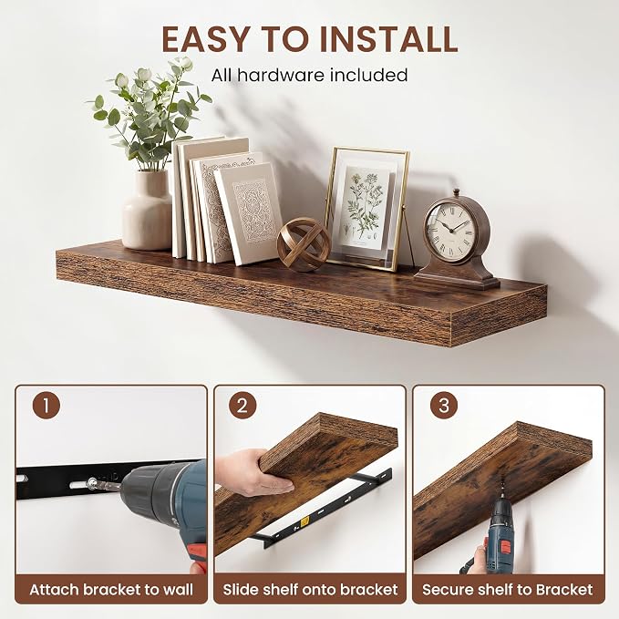 Dreamland 36 Inches Floating Shelves - Image 5