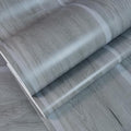 Grey Wood Grain Contact Paper Light Blue Wood Look Wallpaper Peel and Stick by BOMENG