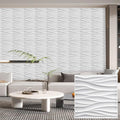 Heikki 30 Pack 3D Wall Panel for Interior Wall Décor, PVC Flower Textured Wall by YourBestChoices
