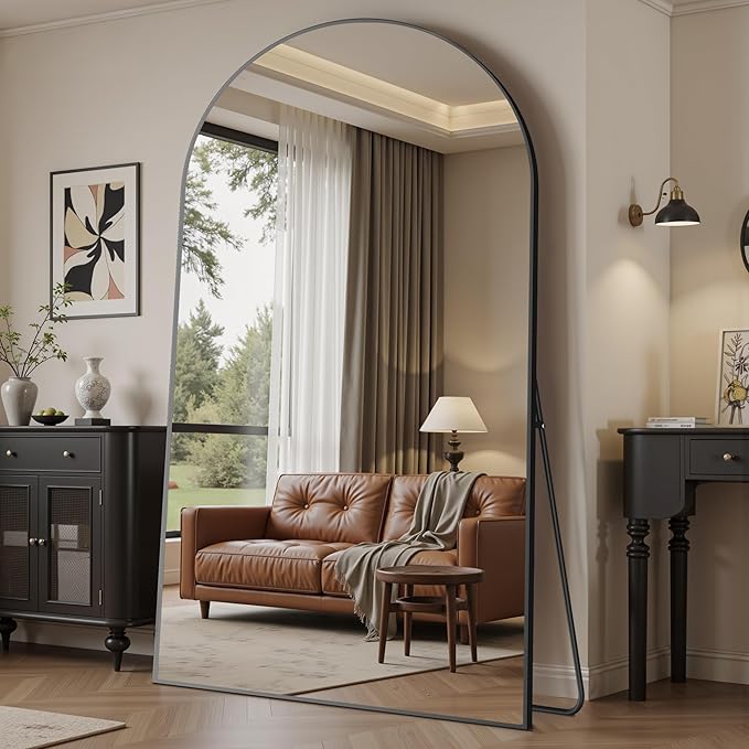 Suidia 88"x44" Arched Full Length Mirror by SuidiaMirror
