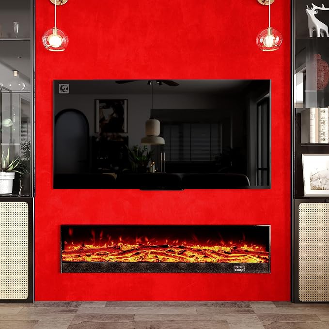 VEELIKE Bright Red Velvet Flocking Liner Self Adhesive Felt Drawer Liners - Image 5
