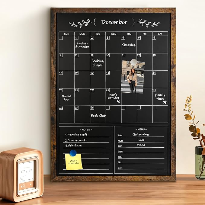 Chalkboard Calendar for Wall - Image 4