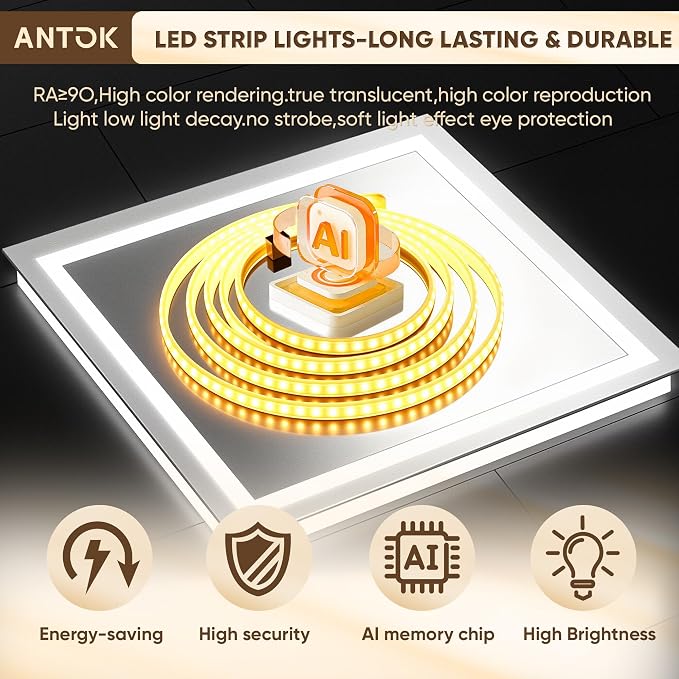 Antok 72"x 36" LED Bathroom Mirror - Image 7