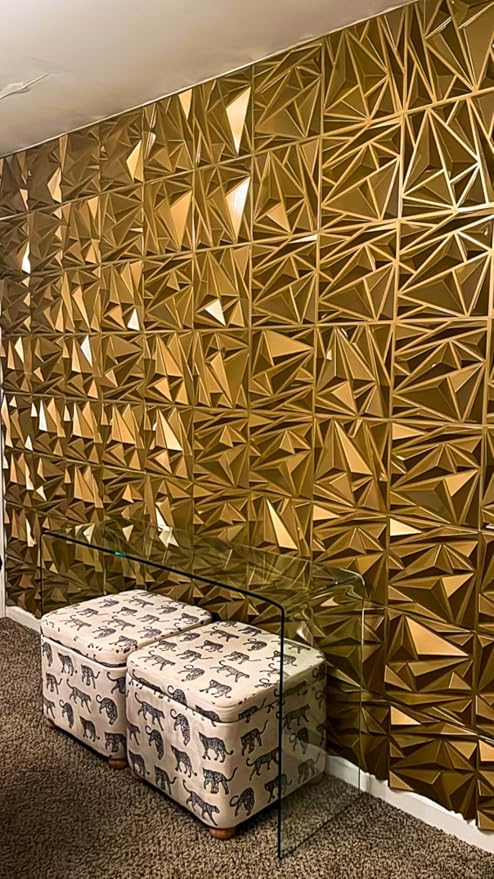 STICKGOO 3D Wall Panels for Interior Wall Decor, 33 Pack PVC Wall Panels - Image 2