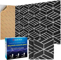 8 Pack 2-Layer Soundproof Wall Panels, 1.1lb/ft³ High Density, Thicker 0.43 in by Staytunedforournewproduct
