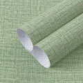 Guvana Grasscloth Peel and Stick Wallpaper Green Textured Contact Paper Modern by Guvana