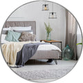 HBCY Creations Small Round Mirror, Living Room and More, Modern Minimalist by HBCYCreations