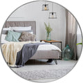 HBCY Creations Medium Round Mirror, Living Room and More, Modern Minimalist by HBCYCreations