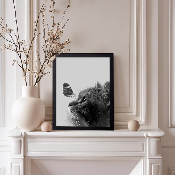 Poster Master Butterfly on Cat Print - Image 5