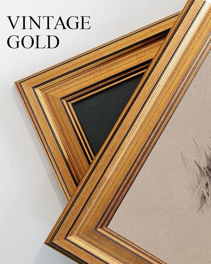 VIYYIEA Vintage Gold Framed Wall Art - Image 3