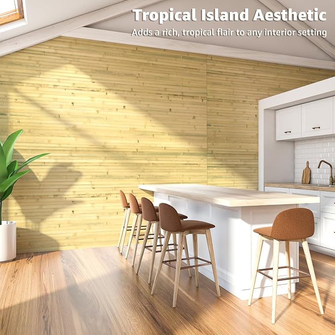 Art3d Natural Bamboo Wall Panel - Image 2