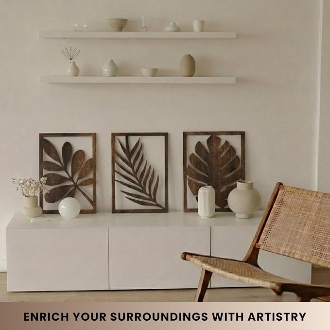 qmmp Modern Wooden Wall Sculptures - Image 4