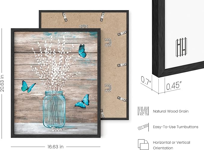 HAUS AND HUES Flower Wall Decor - Image 3