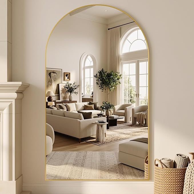 Suidia 72"x44" Arched Full Length Mirror - Image 2
