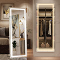 FENNIO Full Length Mirror with Lights, Free Standing Lighted Floor Mirror by FENNIOLEDMIRRORS