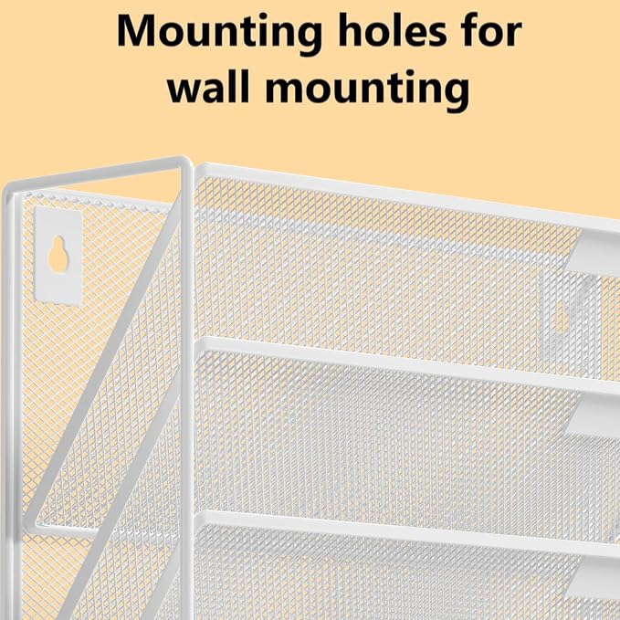 Kuntine.B 6-Tier Wall File Organizer Hanging File Organizer Cubicle Organizer - Image 4