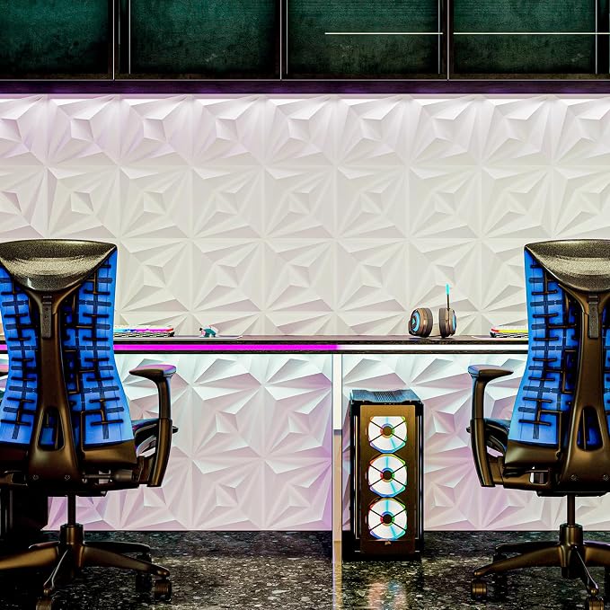 AMZDEPOT 50 Pack 3D Wall Panels - Image 9