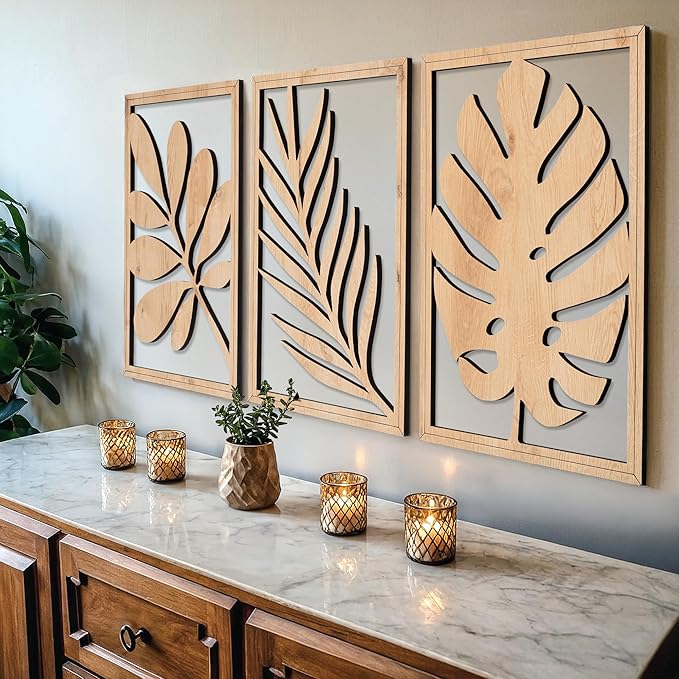 qmmp Modern Wooden Wall Sculptures by qmmp