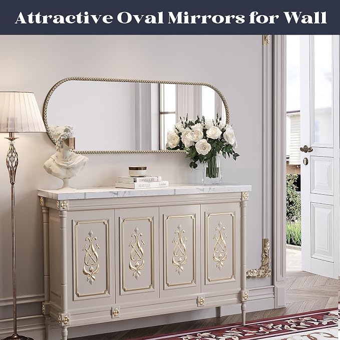 Champagne Bronze Bathroom Mirror - Image 5