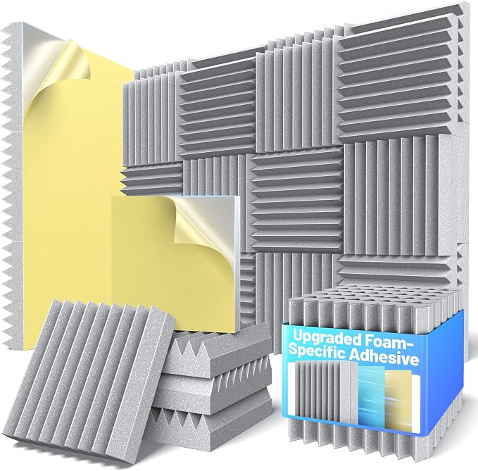 36 Pack Sound Proof Foam Panels by Unknown