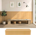 PS Wainscoting Wall Panel Kit, Paintable Waterproof PS Panels by janasse